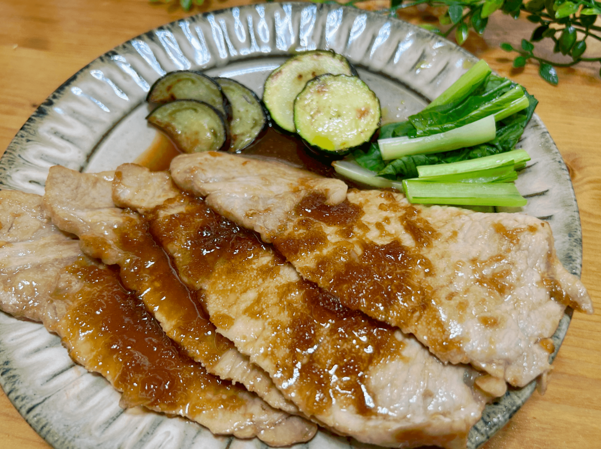 兵藤智さん「豚のしょうが焼き」のレシピ
