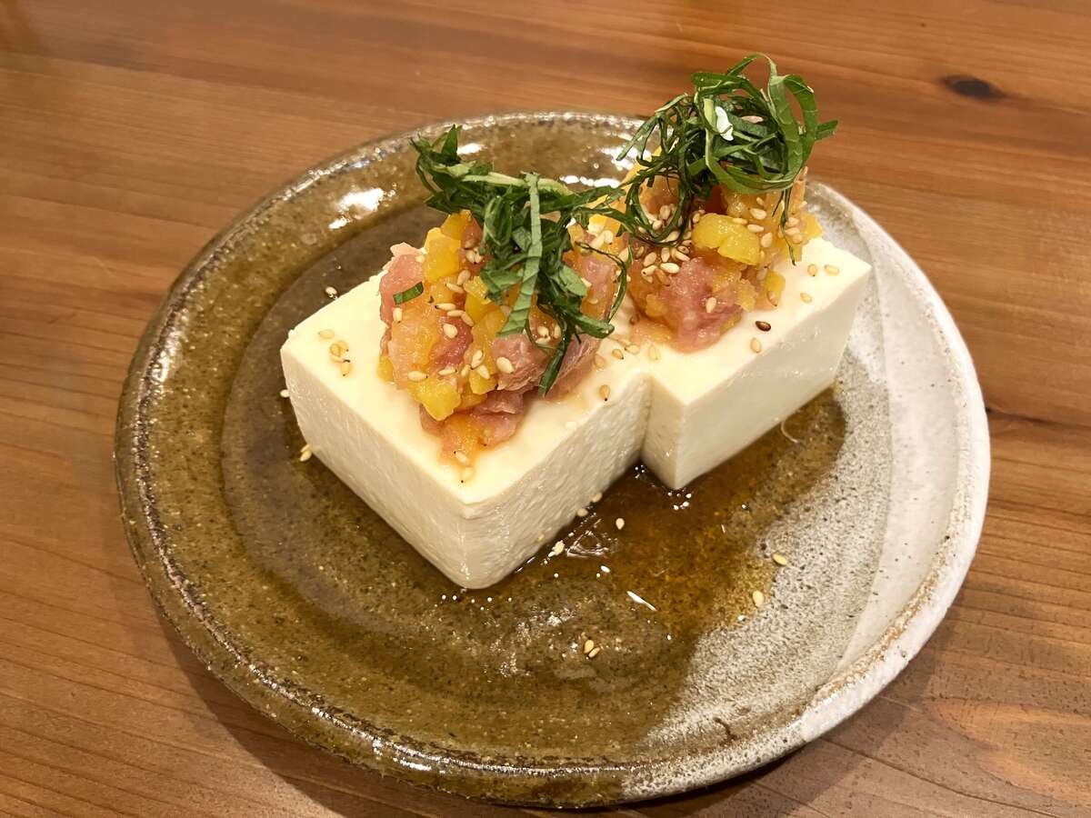 アサヒコ「とろたく冷奴」