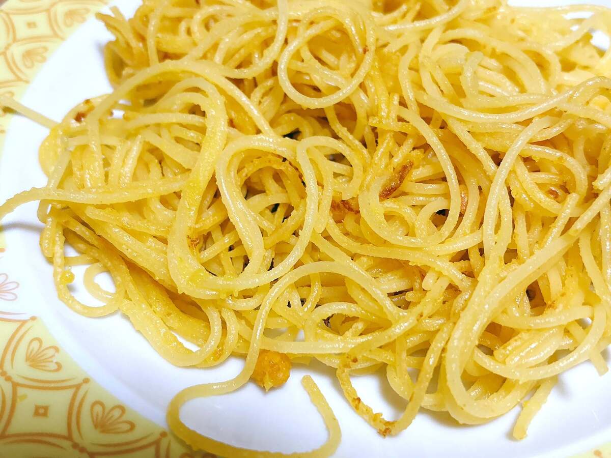 コーンスープパスタ