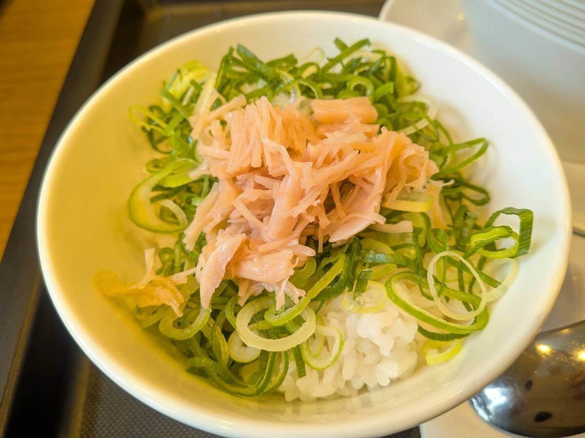 「松軒中華食堂」のモーニング