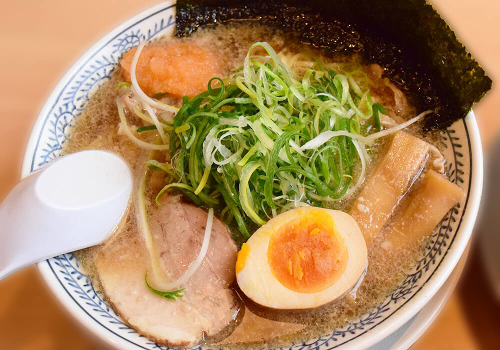 丸源ラーメン「特製肉そば」