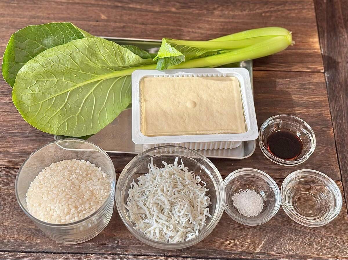 長谷川あかりさん「しらすと小松菜、豆腐の炊き込みごはん」