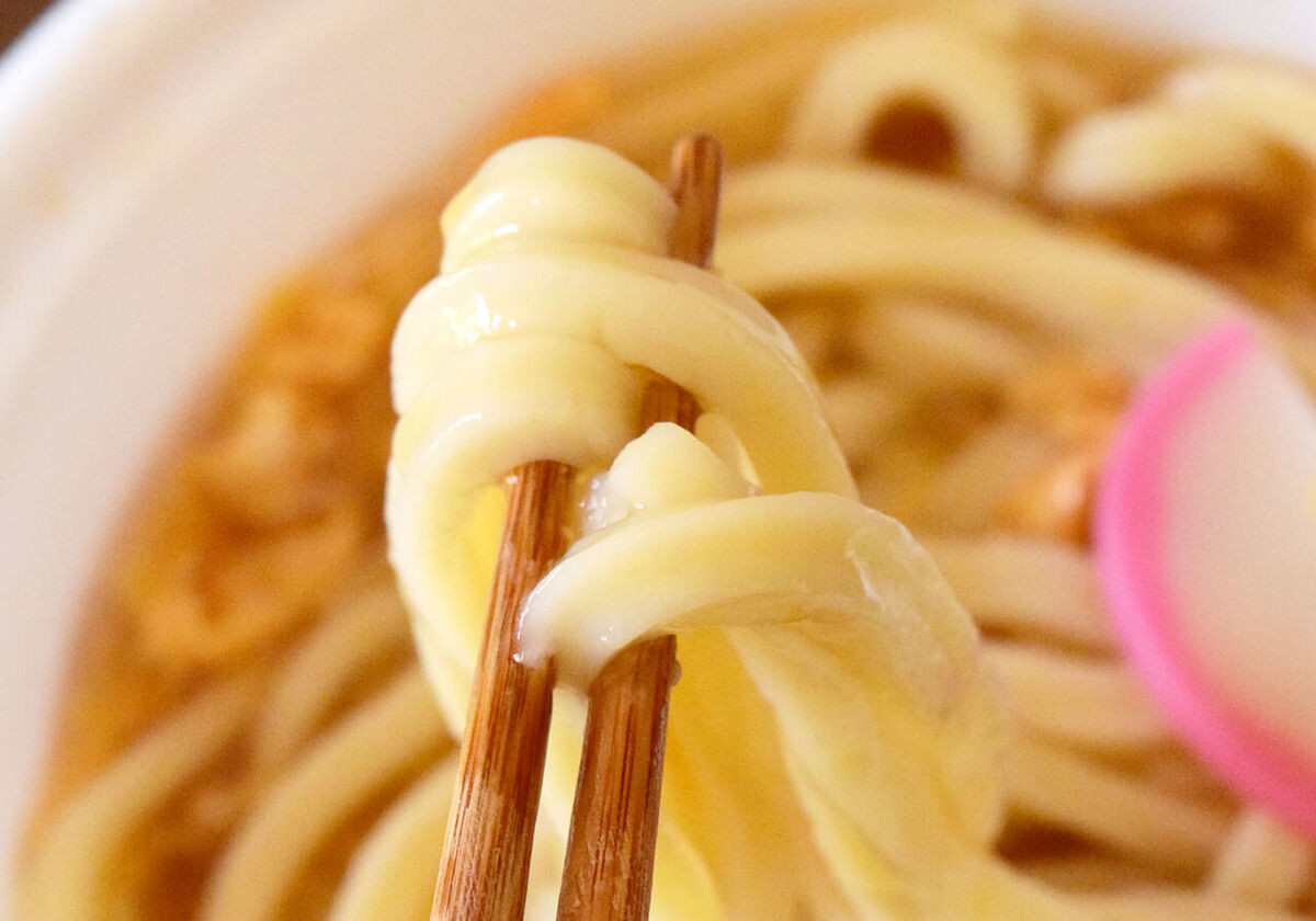 丸亀製麺「大海老天と本ずわい蟹の玉子あんかけうどん」