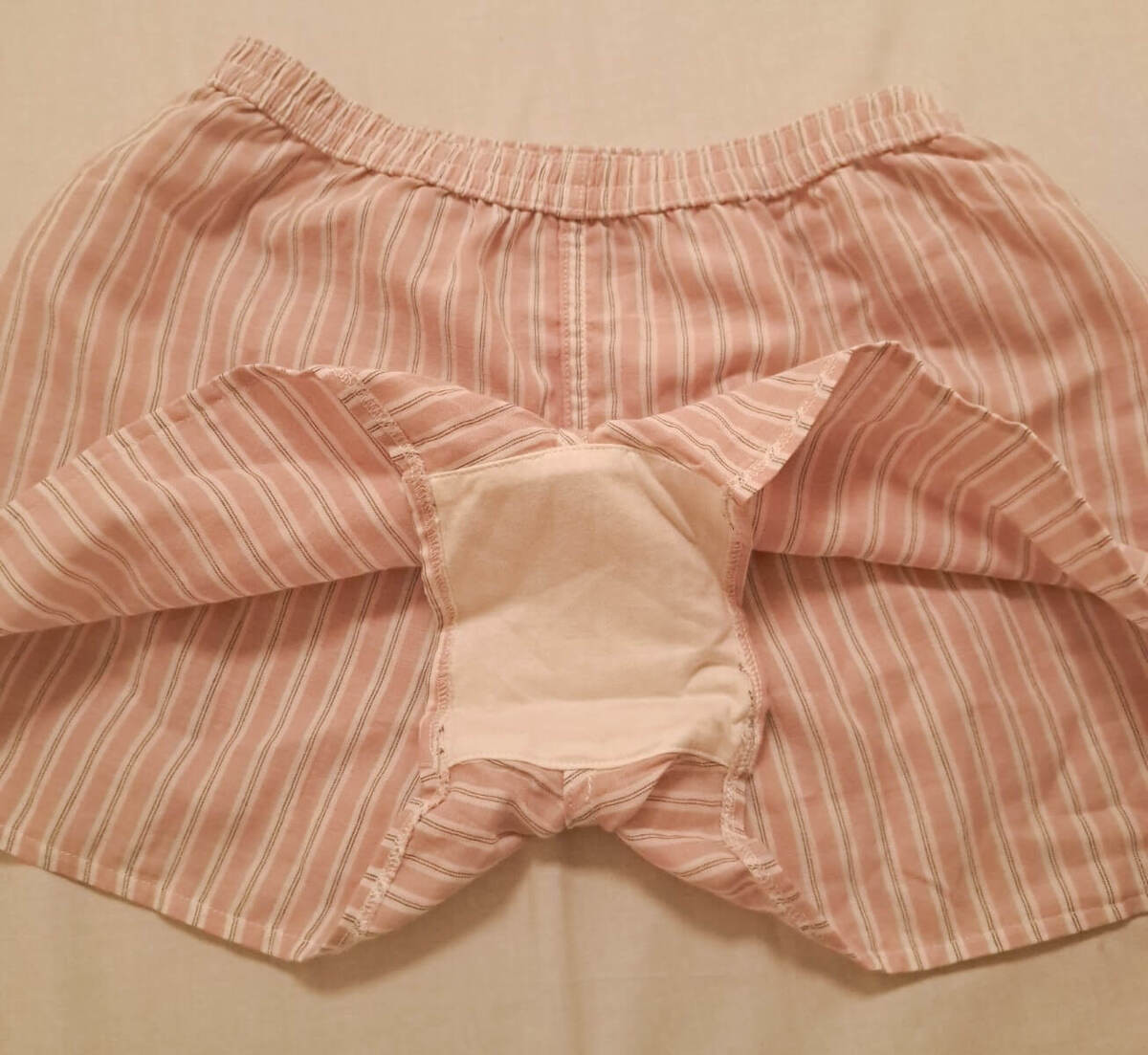 脇に縫い目のない 二重ガーゼ 婦人トランクス