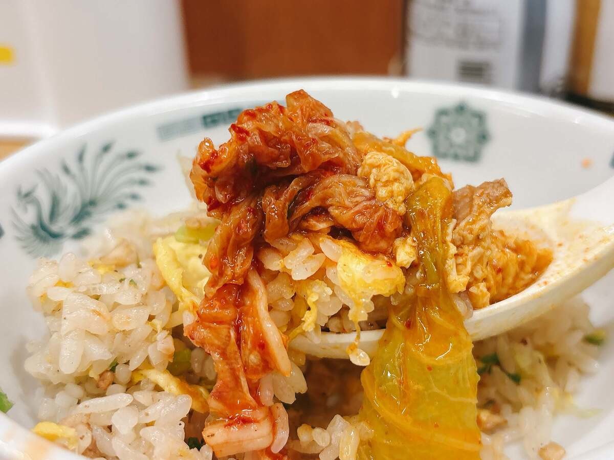日高屋「チゲ味噌ラーメン」