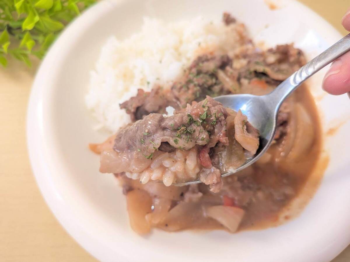 和田明日香さん「みそハヤシライス」