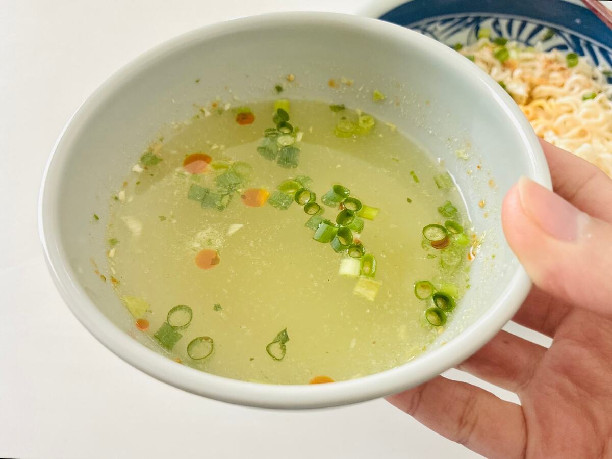 サッポロ一番冷やし塩油そば
