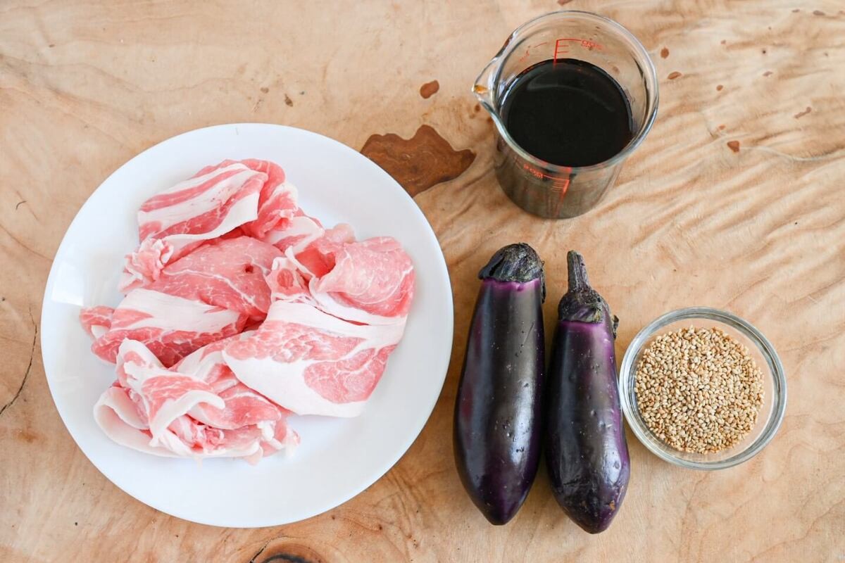 トロトロなすと豚肉の冷しゃぶサラダ