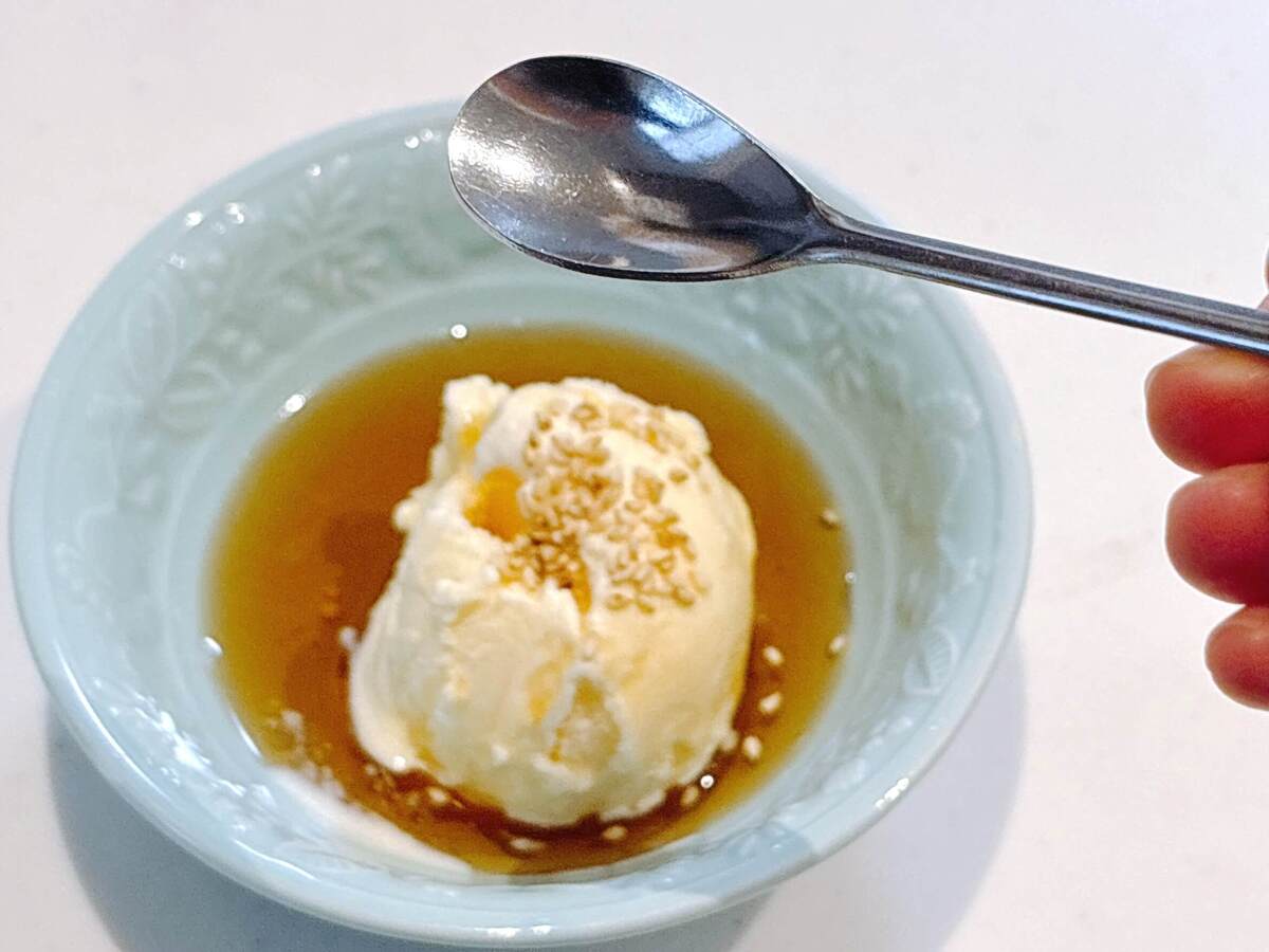 バニラアイスの意外な食べ方