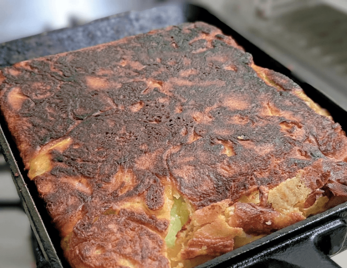 グリーンアスパラガスのモーニングケークサレ
