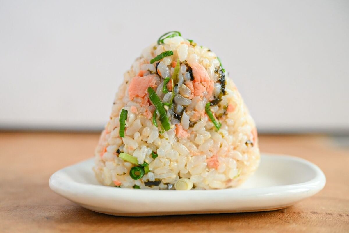 塩鮭の炊き込みごはん