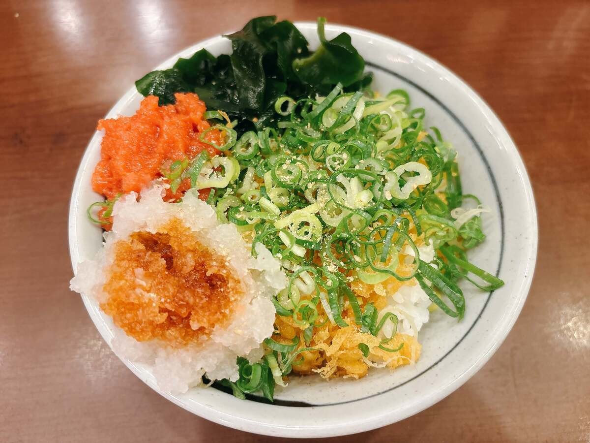 【丸亀製麺】天かす丼