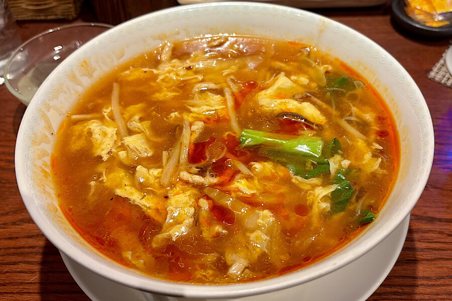 サンコウエンチャイナの「酸辣湯麺」実食レポ