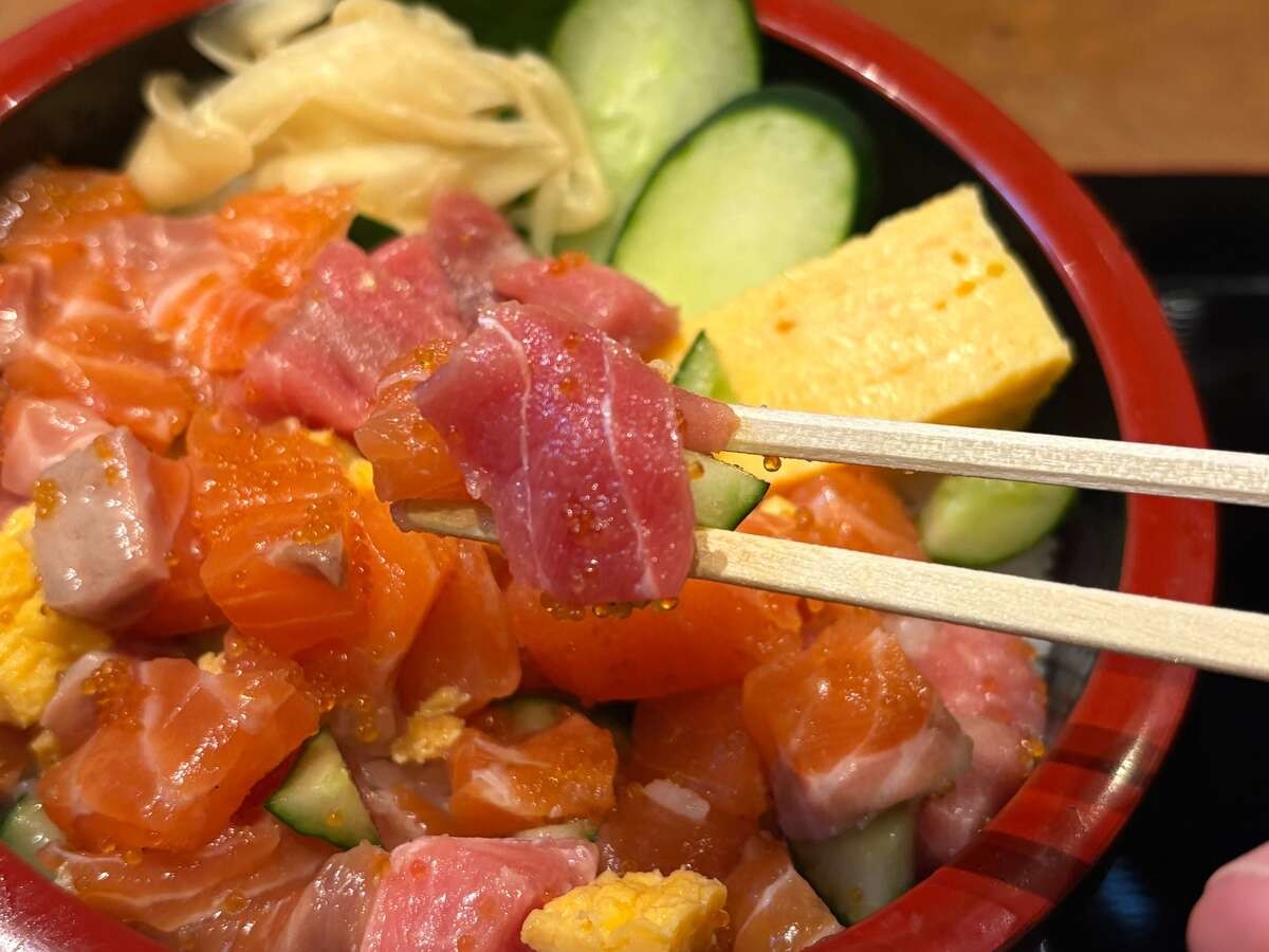 「丼兵衛」のワンコイン海鮮朝ごはん