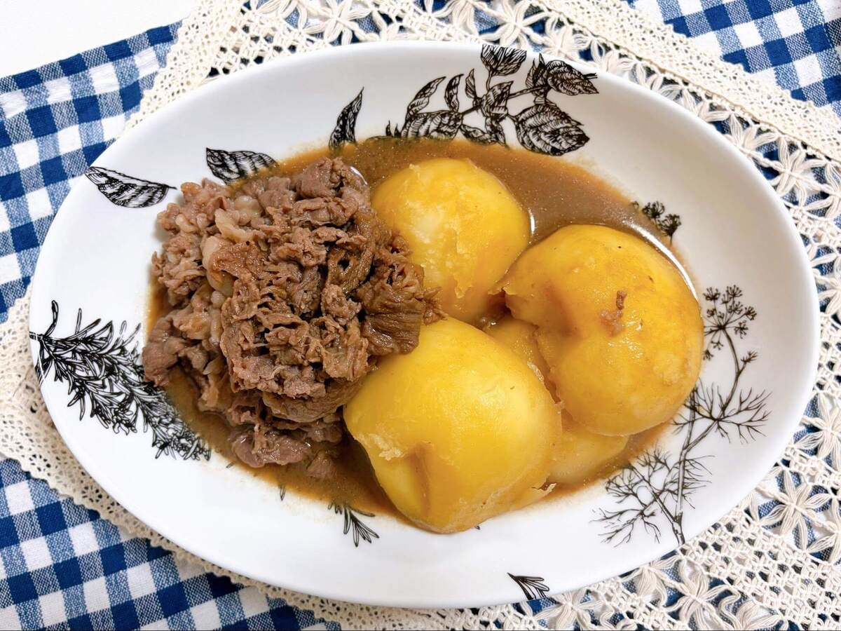 長谷川あかりさん「シンプル肉じゃが」