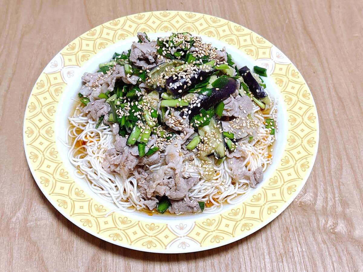 スタミナ具沢山そうめん