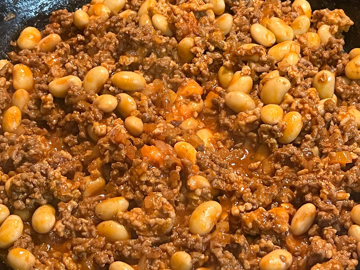 和田明日香さん「タコライス 蒸し大豆入り」