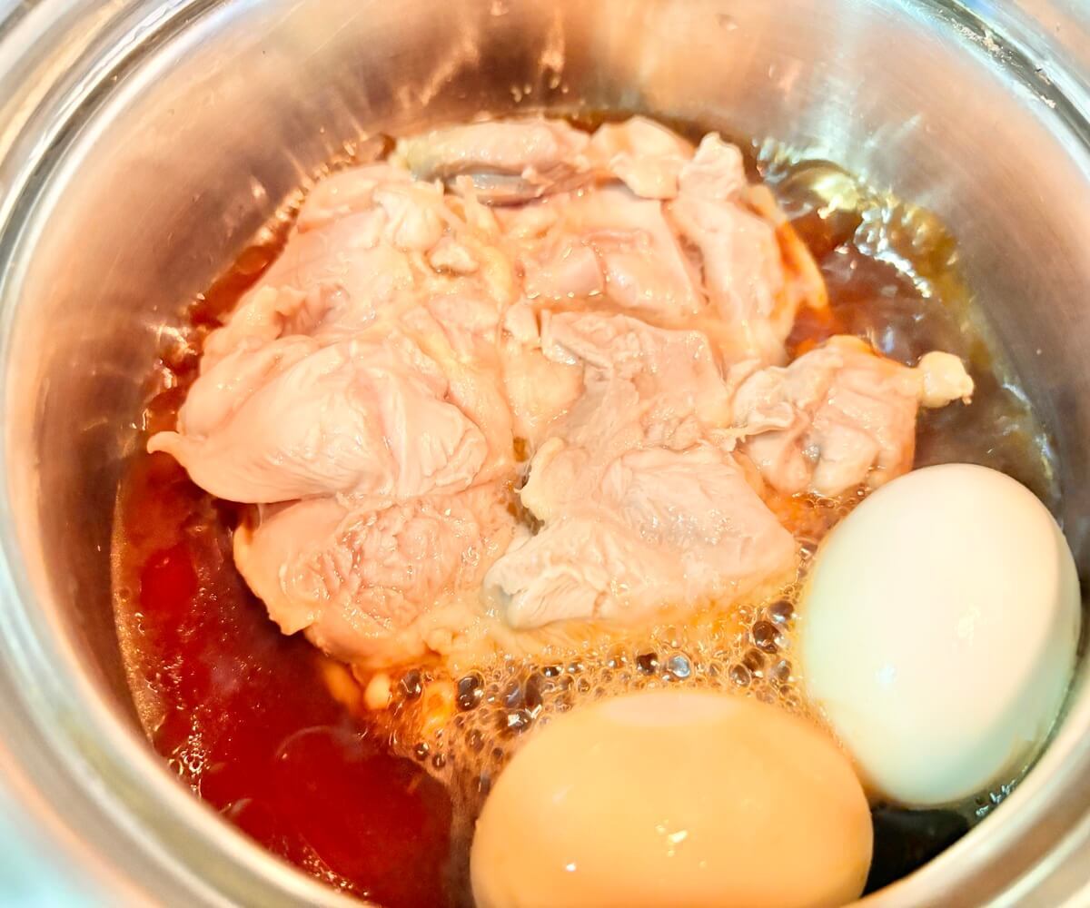 煮るだけ鶏チャーシュー