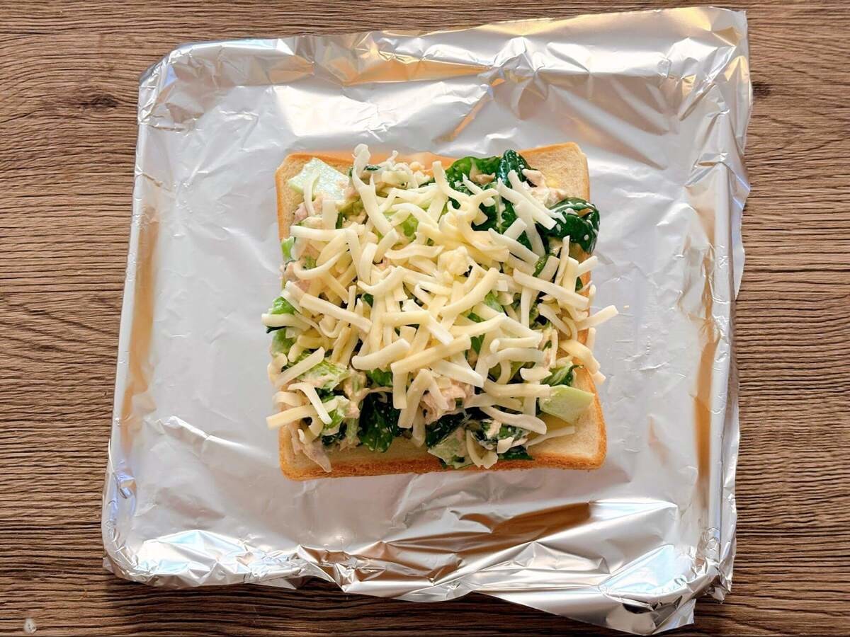 相葉マナブ「小松菜トースト」