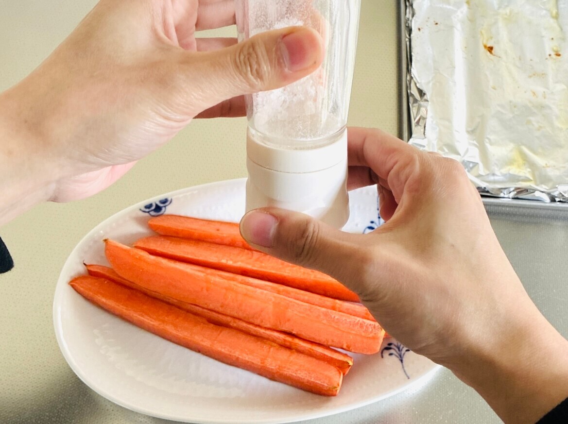 にんじんのトースター焼き