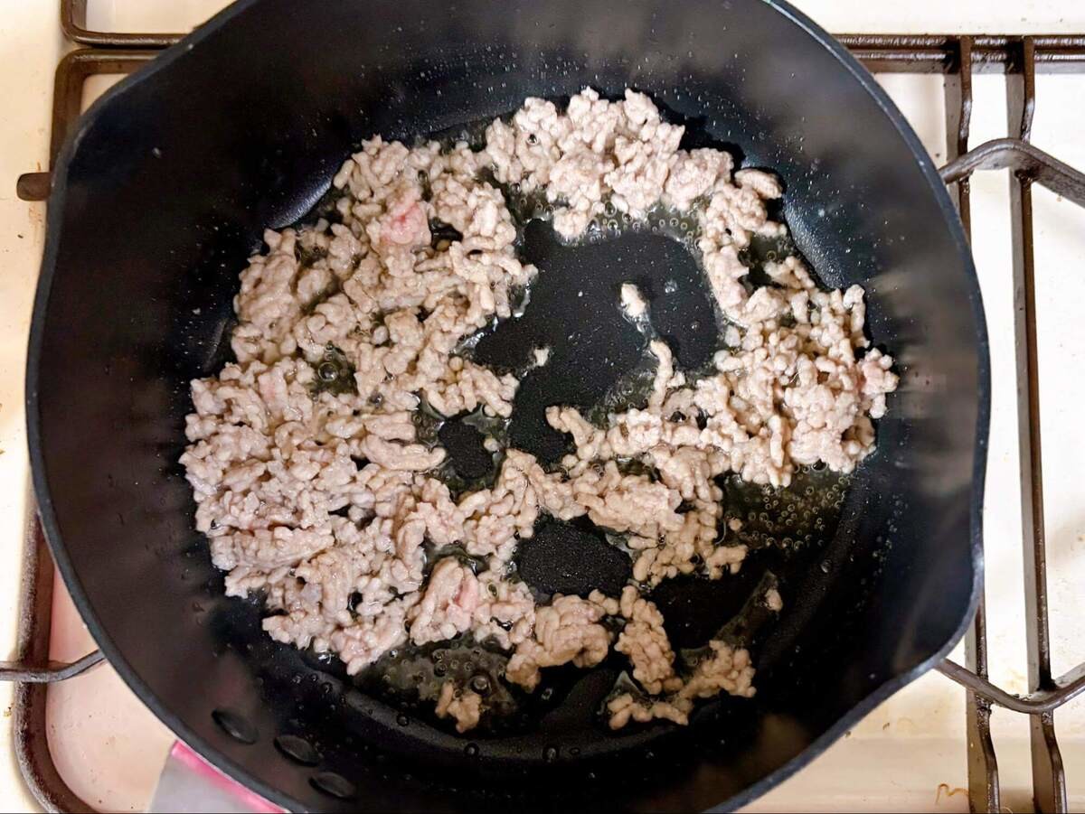 ヤマキ公式「かぼちゃと厚揚げのピリ辛味噌汁」