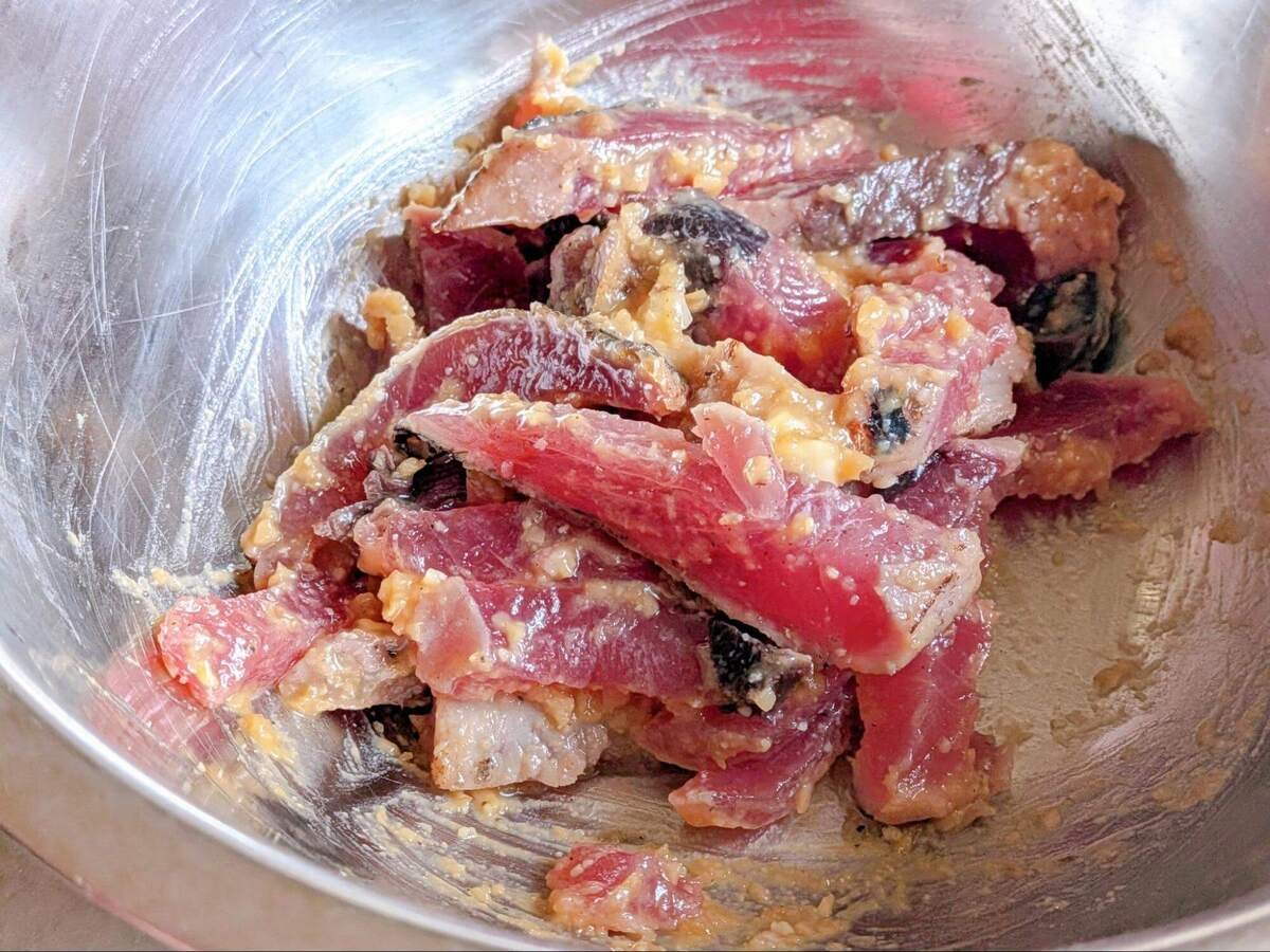 三宅隆二さん「かつおのたたき丼」のレシピ