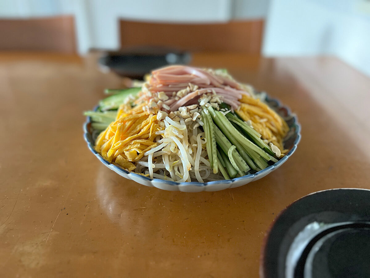 小林まさみさん「中華風春雨サラダ」