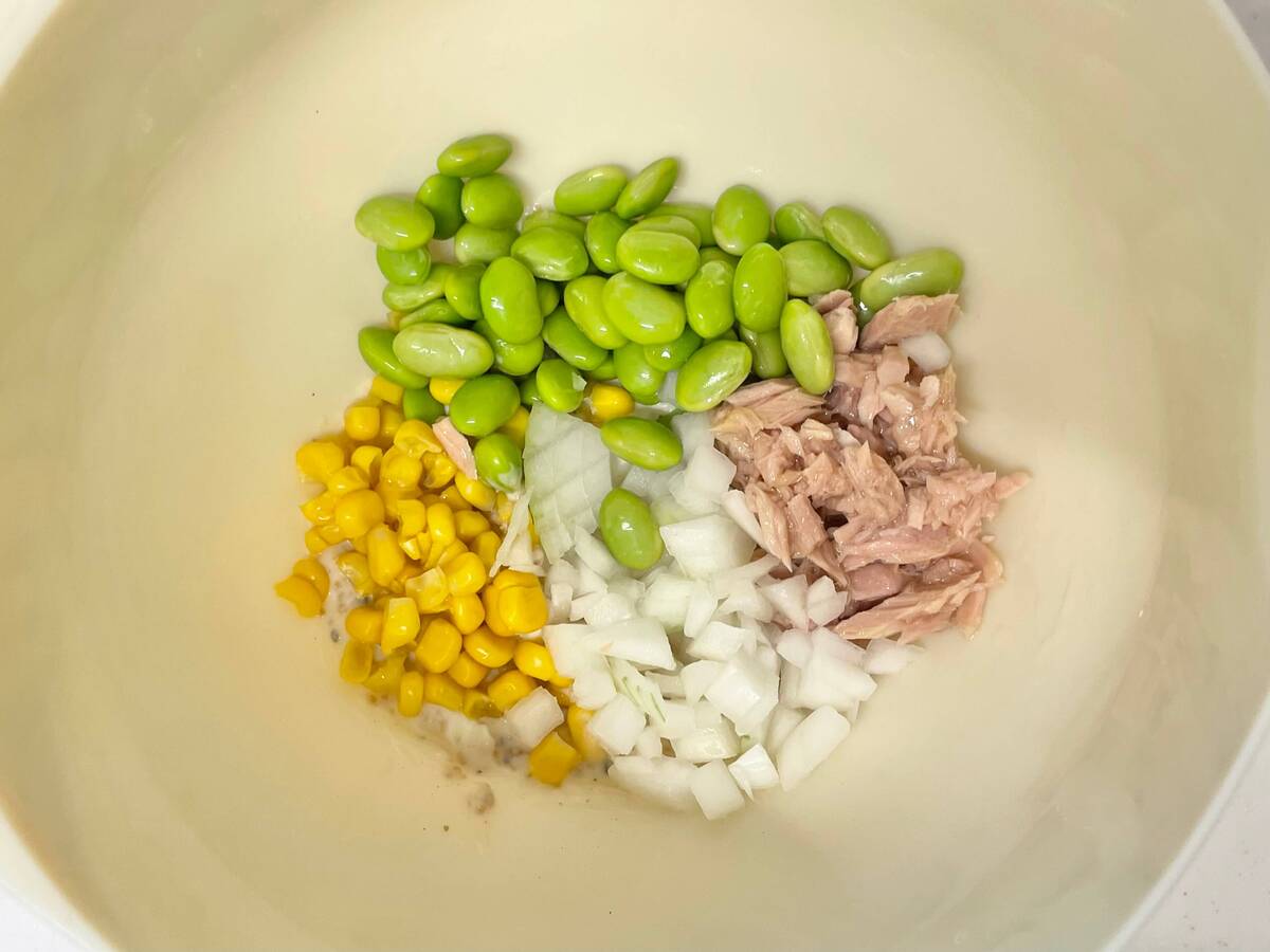 味の素公式「枝豆のツナマヨサラダ」