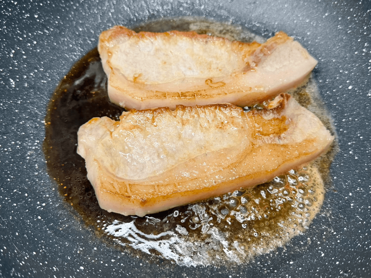 GACKTさん「生姜焼き風ポークステーキ」