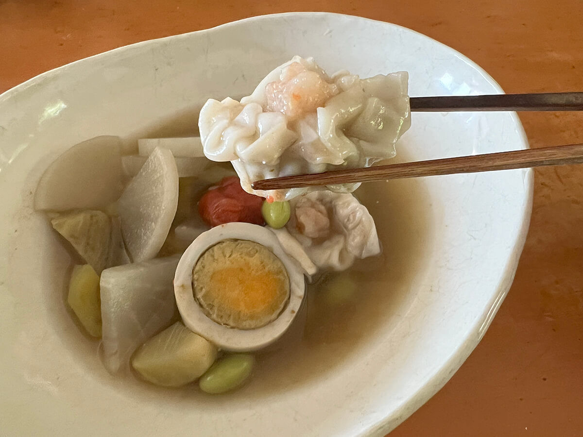 夏野菜の冷やしおでん