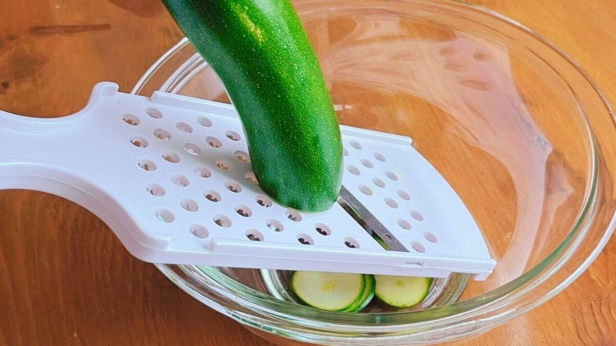 「ズッキーニのツナマヨあえ」のレシピ