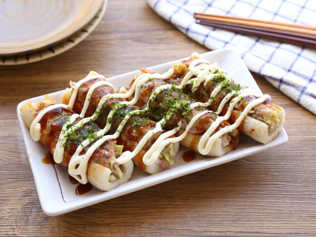 ちくわボート　お好み焼き味