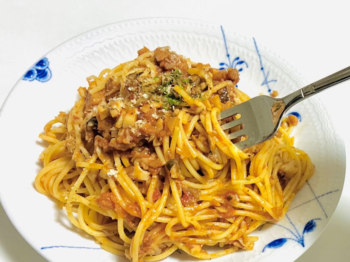 パパイズムさん「きのこで作るミートじゃないソース」