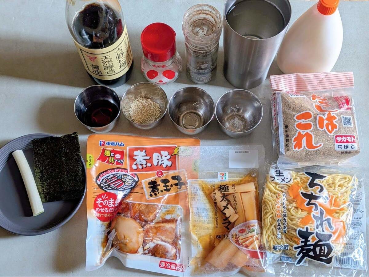 おうちで超簡単に日高屋の『中華そば』を再現したレシピ