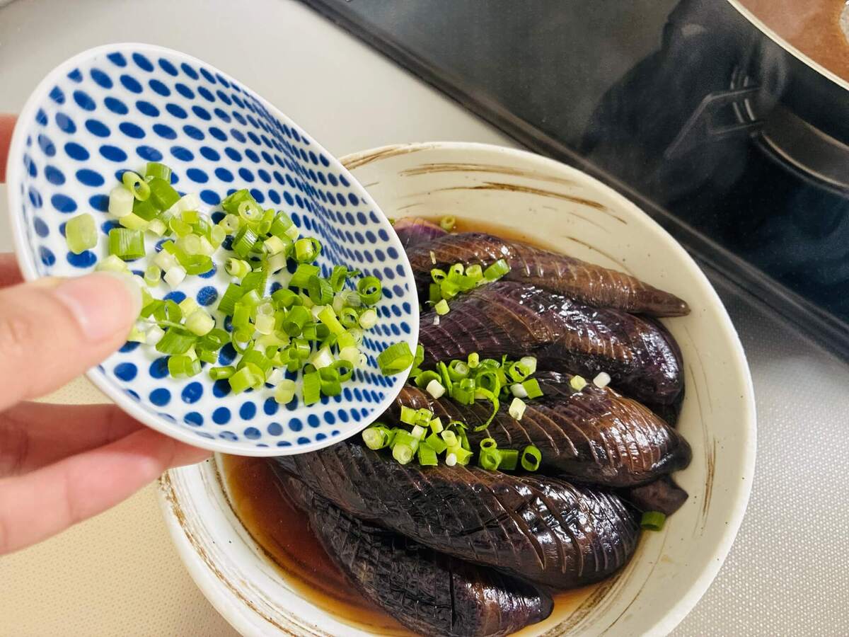 なすのさっぱり焼きびたし