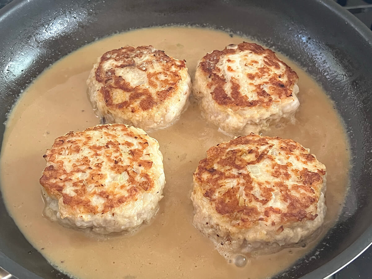 チキンハンバーグ