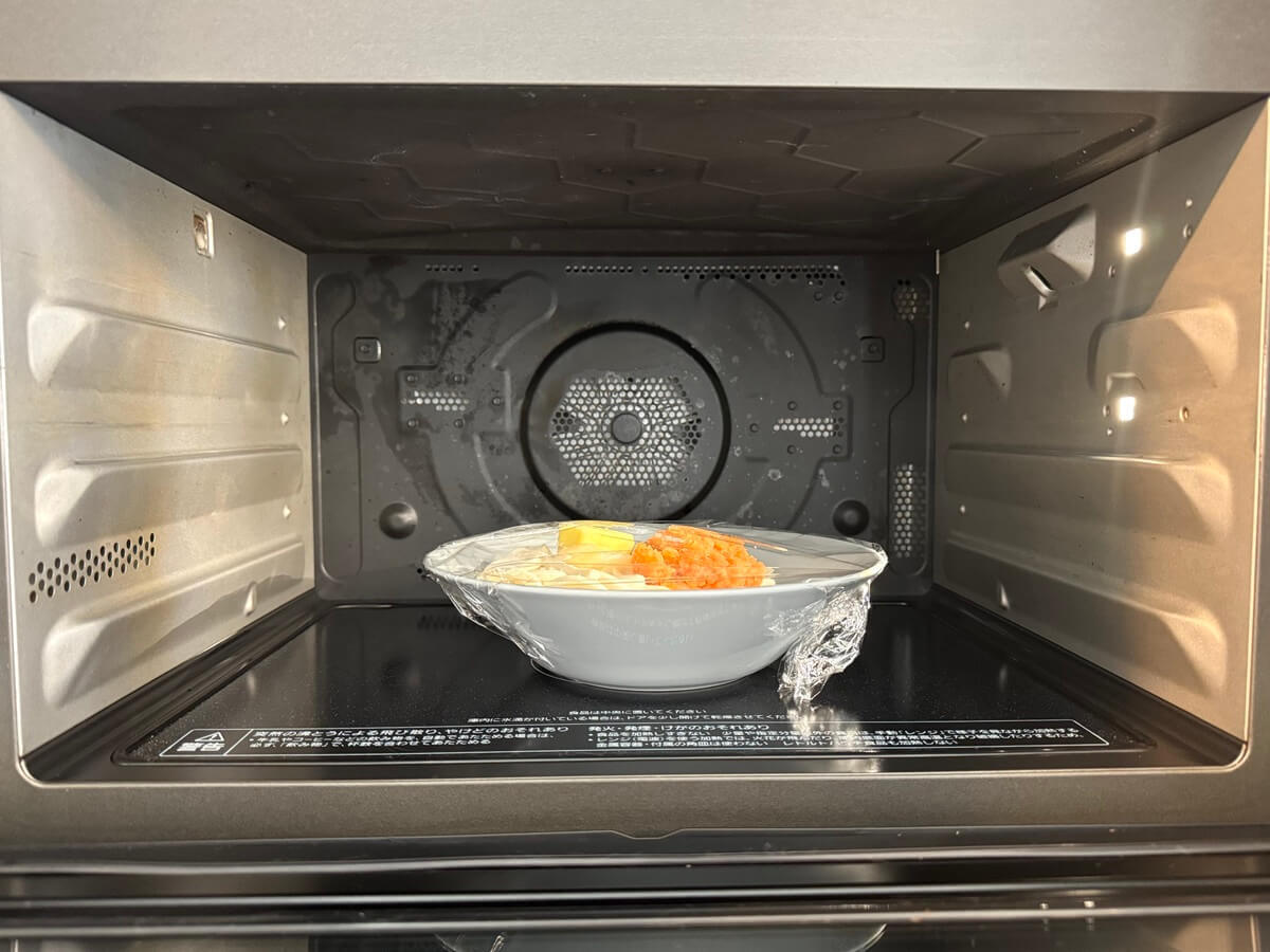 冷凍子ママさん「明太バターうどん」