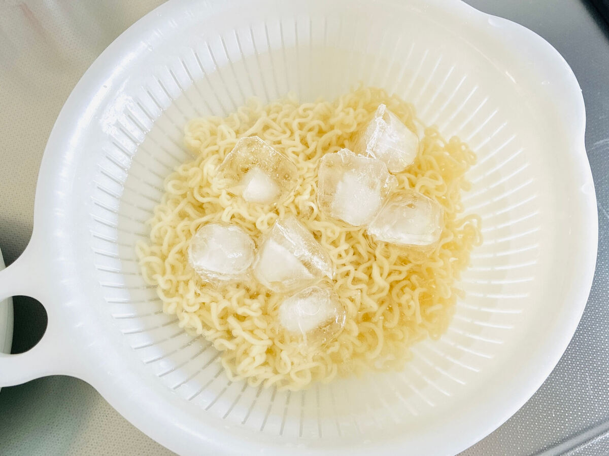 冷や汁風みそラーメン