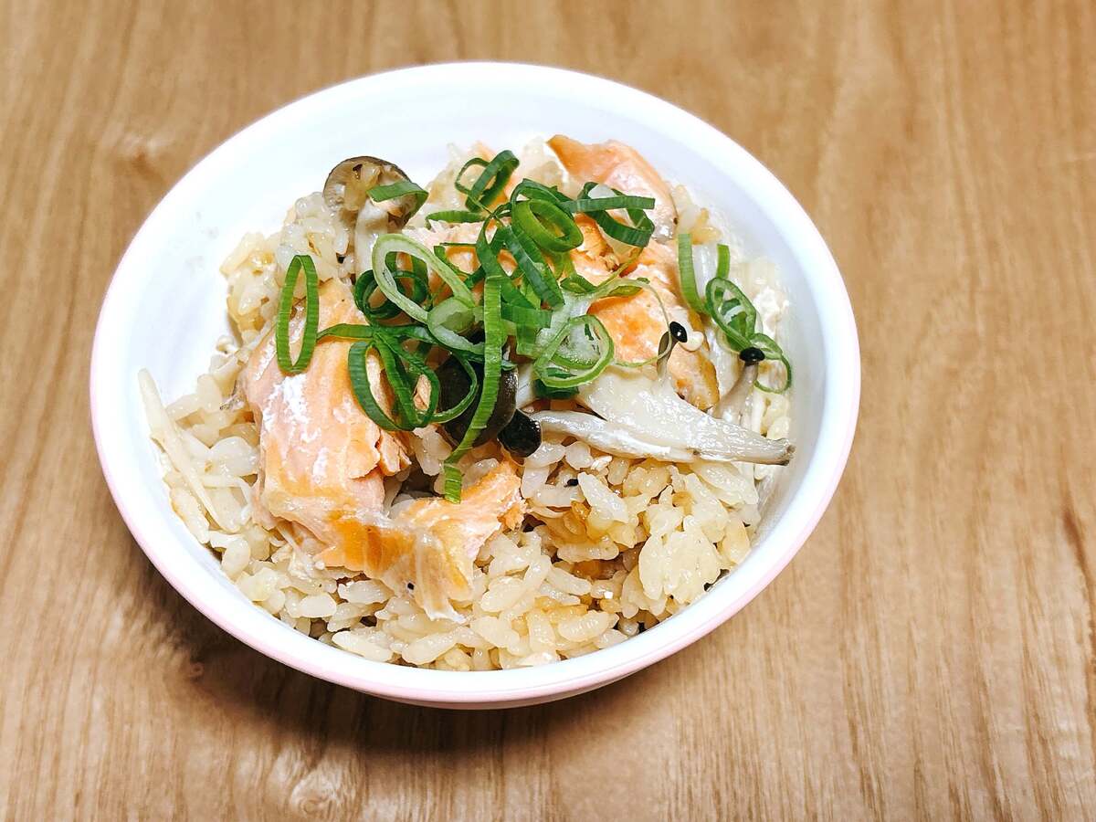 「焼き肉のたれで炊き込みご飯」