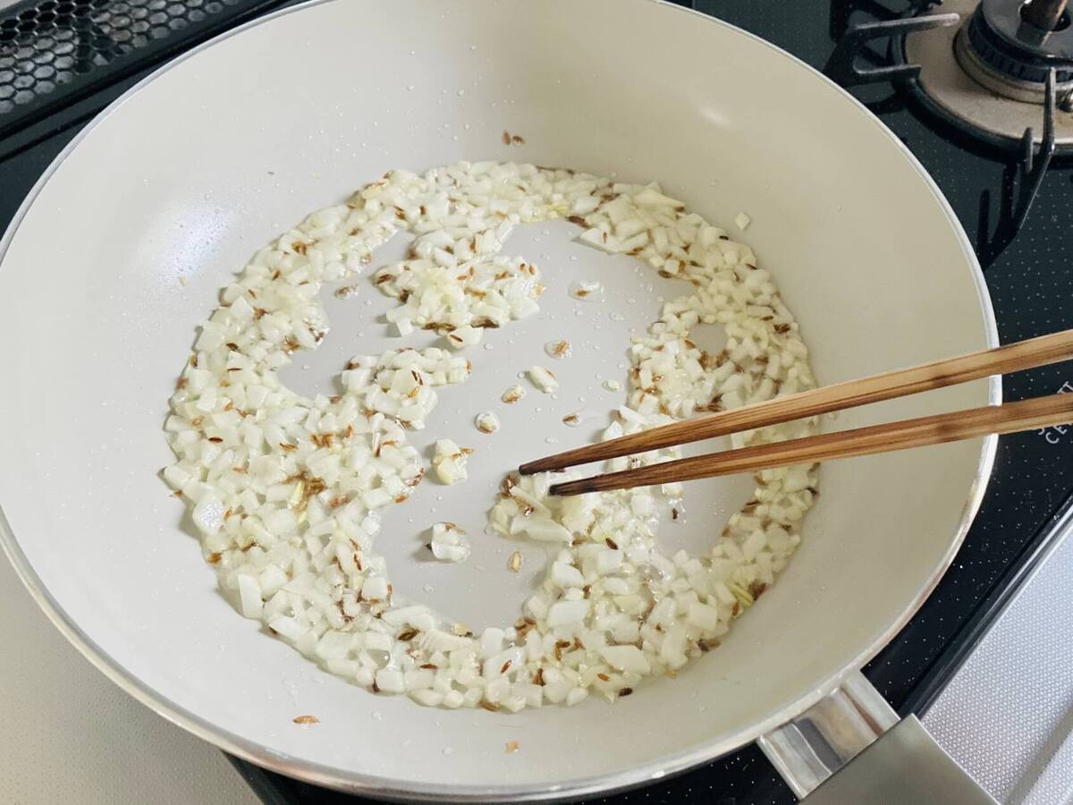 さば缶の簡単ビリヤニ
