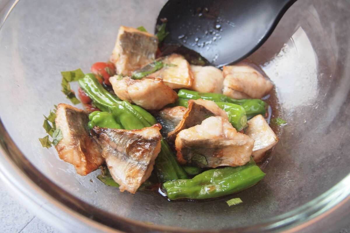 あじの香味和え