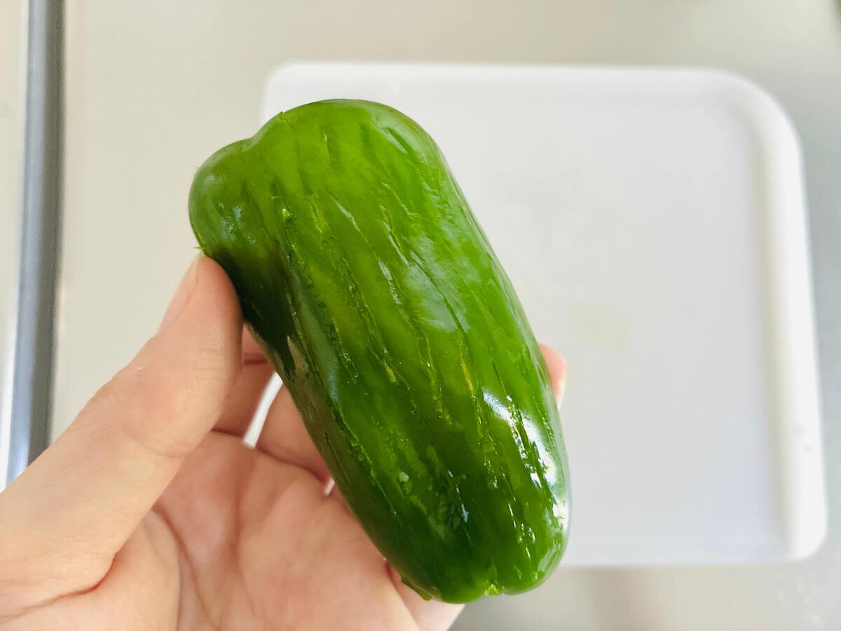 ピーマンの肉詰め