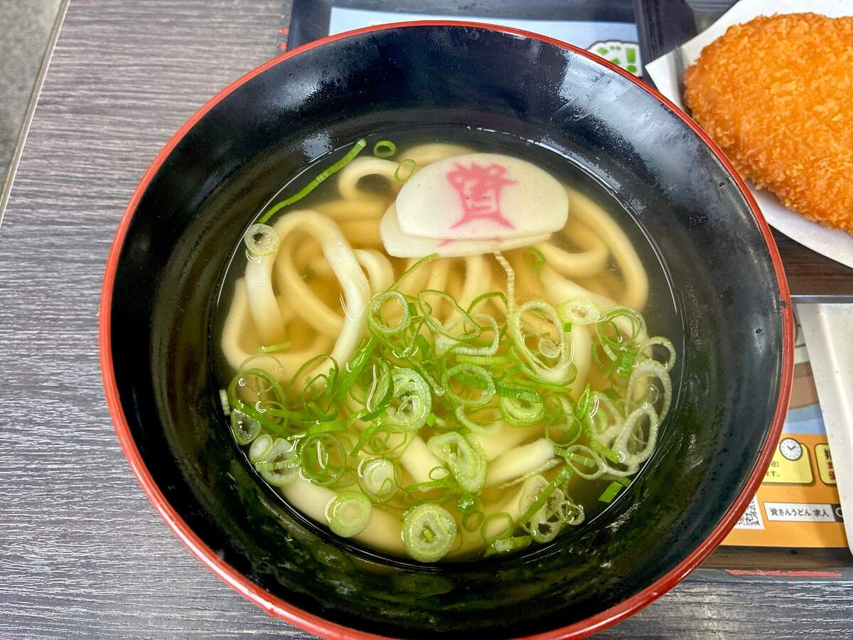 コロッケはうどんに入れないで