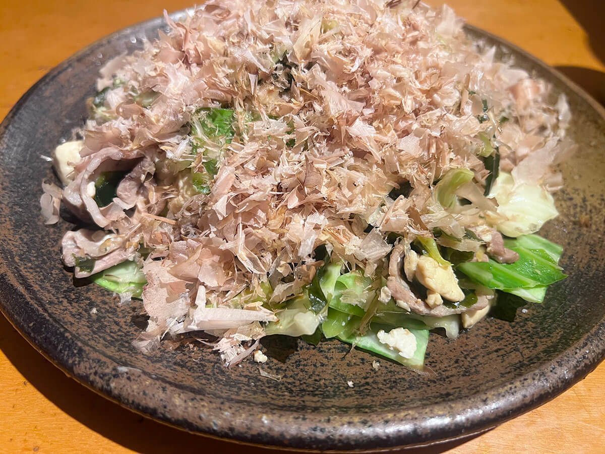 和田明日香さん「豚わかめチャンプルー」