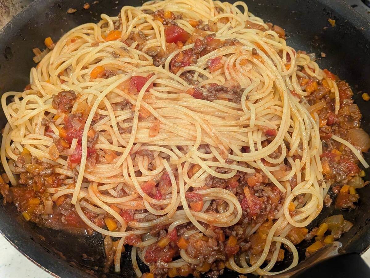 植竹隆政さん「ミートソーススパゲティ」