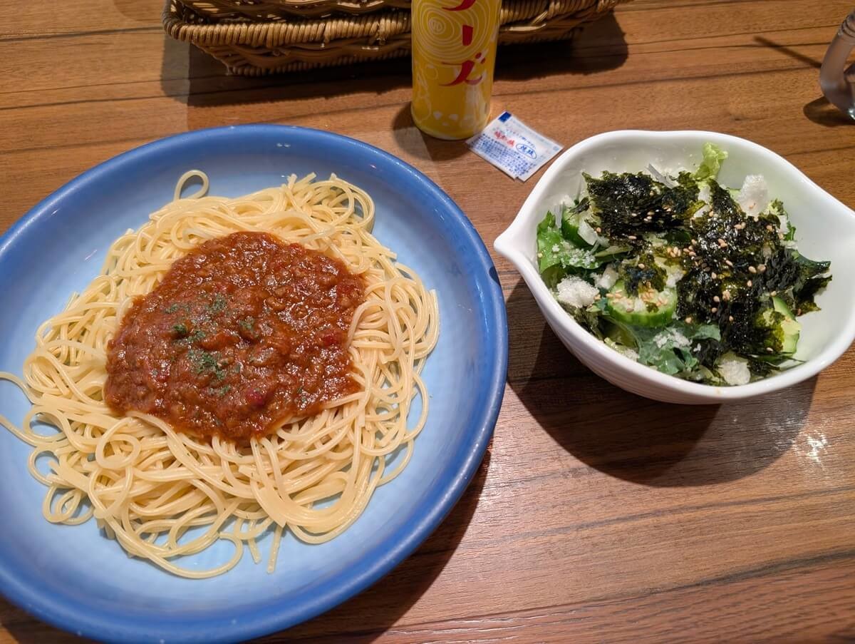 びっくりドンキー「ビバ！ミートスパ」