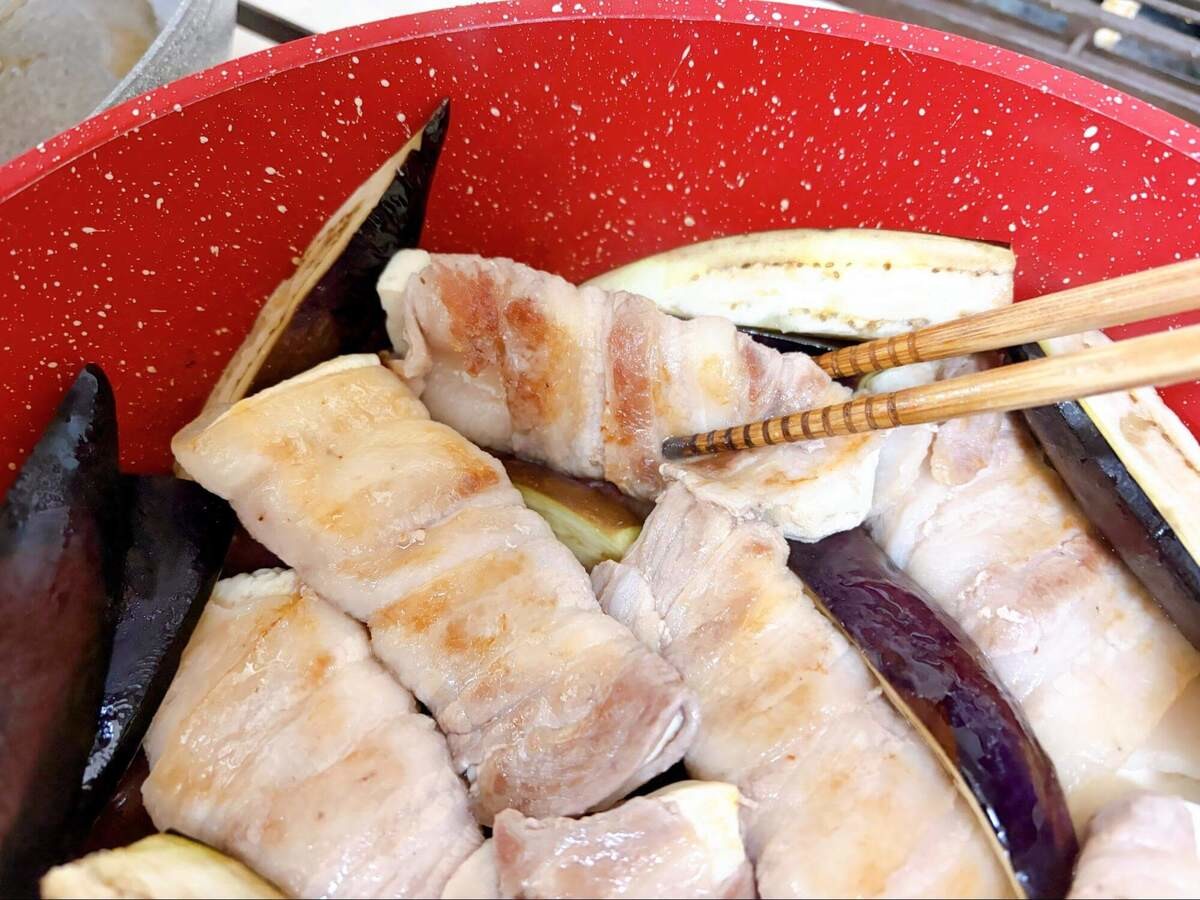 大庭英子さん「豆腐の肉巻き焼き」