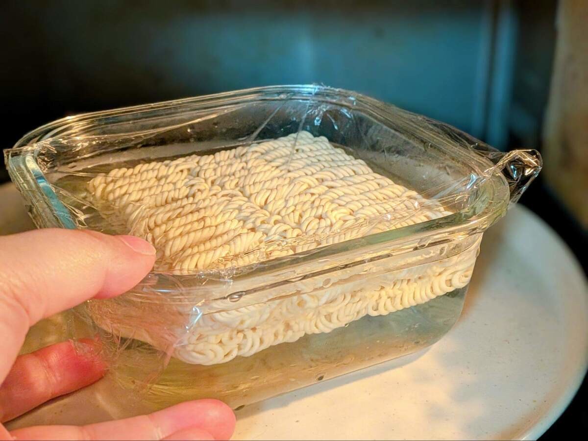 冷やしみそコーンラーメン