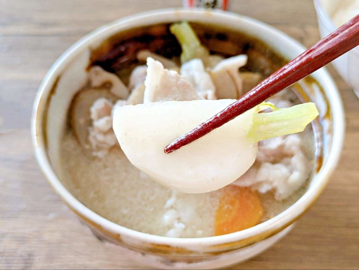 三國清三さん「豚汁」