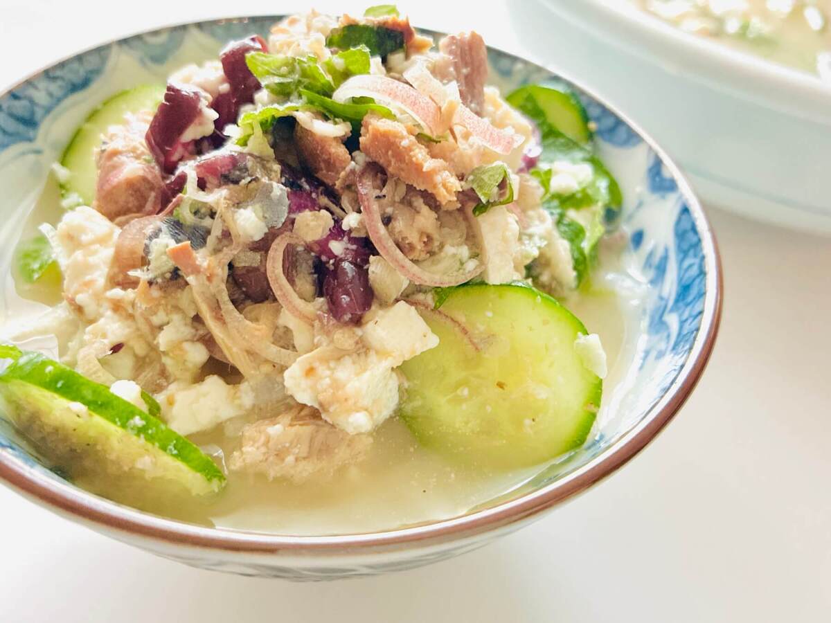 さかなクン「さば味噌茶漬け」のレシピ